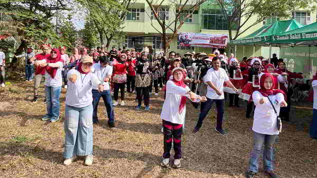 Semarak Kemerdekaan, RSUD Kawali Perkuat Solidaritas Pegawai Lewat Ajang Kompetisi